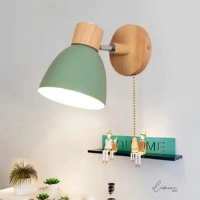 Arandela de Parede Wooden - Ilúmine Decor