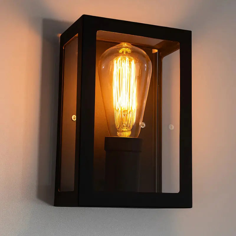 Arandela de Parede Alumínio Vintage Interna e Externa- Ilúmine Decor