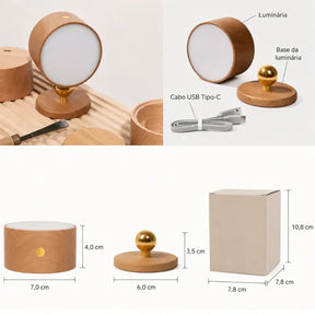 Arandela de Parde Sem Fio Inteligente Led - Ilúmine Decor