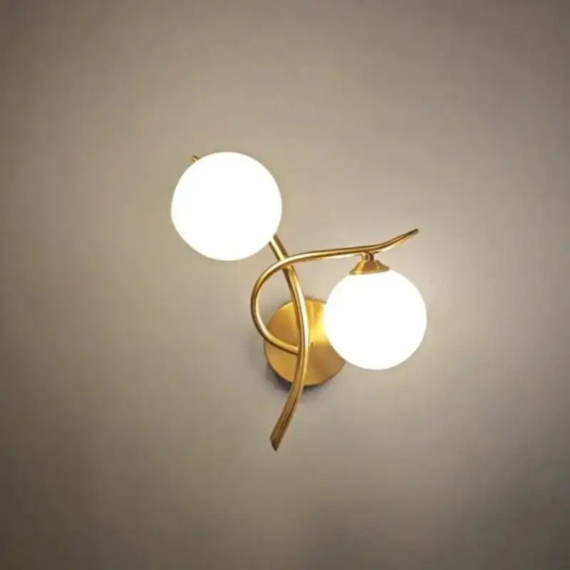Arandela de Parede Bola de Vidro Moderna - Ilúminedecor