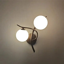 Arandela de Parede Bola de Vidro Moderna - Ilúminedecor