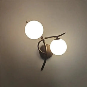 Arandela de Parede Bola de Vidro Moderna - Ilúminedecor