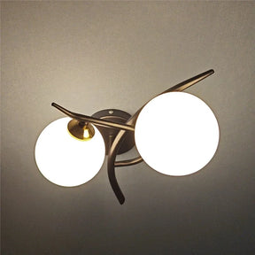 Arandela de Parede Bola de Vidro Moderna - Ilúminedecor