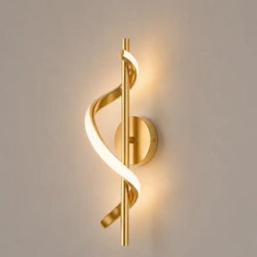 Arandela de Parede Espiral LED de Quarto - Ilumine Decor