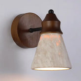 Arandela de Parede Estilo Japonês Pedra Natural - Ilúmine Decor