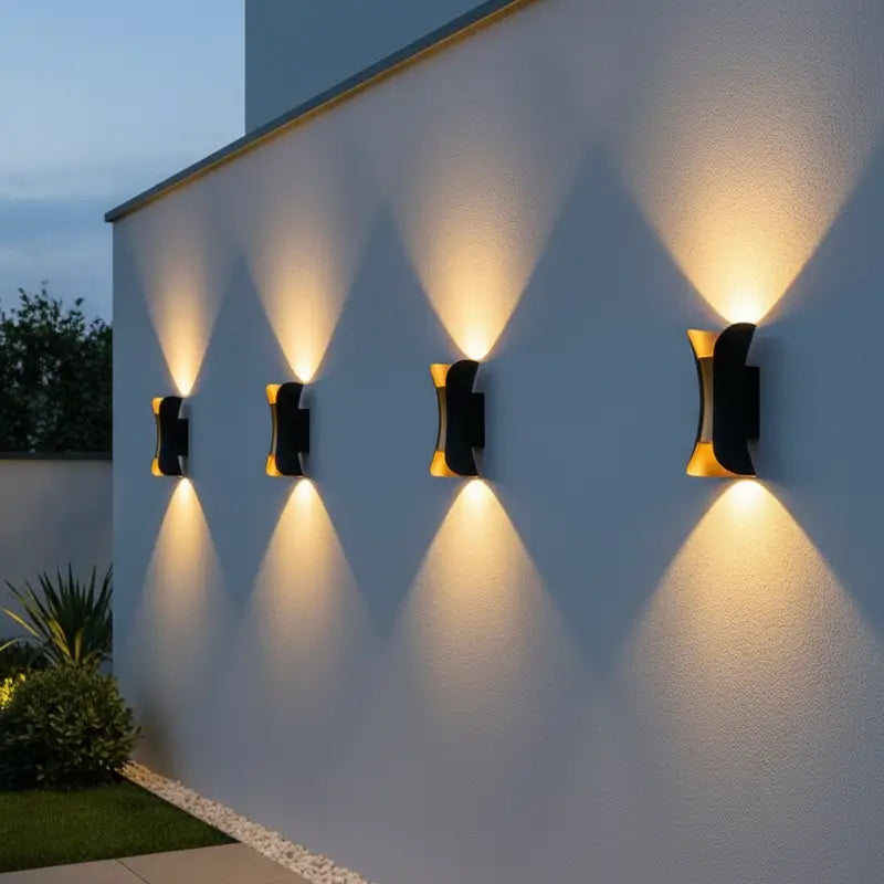 Arandela de Parede Externa IP65 Moderna 10w - Ilúmine Decor