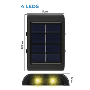Arandela de Parede Externa à Prova d’Água Kit 2 unidades - IlúmineDecor