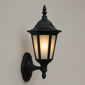 Arandela de Parede Externa Vintage Sextavada para Jardim - Ilúmine Decor