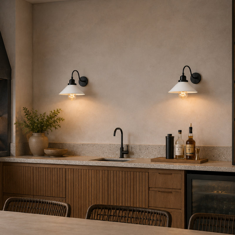 Arandela de Parede Industrial em Metal - Ilúmine Decor
