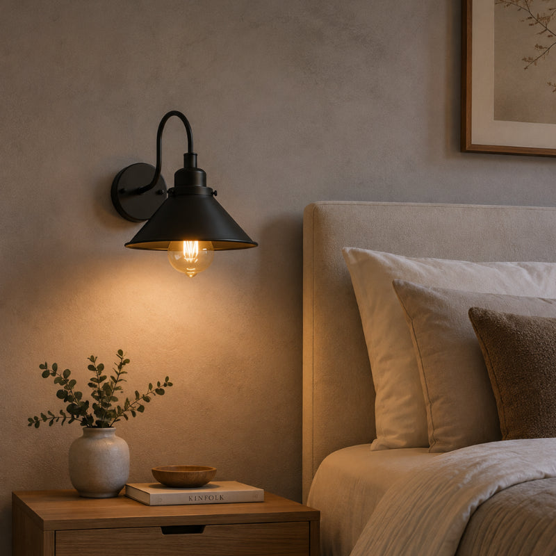 Arandela de Parede Industrial em Metal - Ilúmine Decor