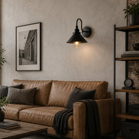 Arandela de Parede Industrial em Metal - Ilúmine Decor