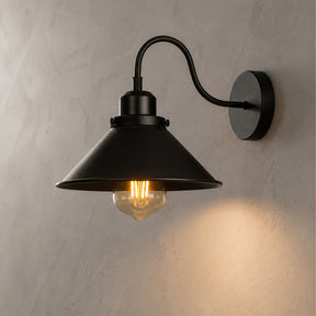 Arandela de Parede Industrial em Metal - Ilúmine Decor