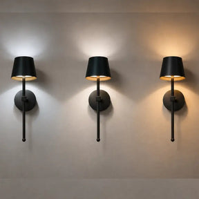 Arandela de Parede LED Retrô Recarregável Sem Fio - Ilúmine Decor