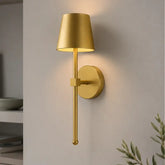 Arandela de Parede LED Retrô Recarregável Sem Fio - Ilúmine Decor