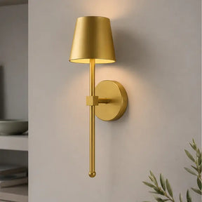 Arandela de Parede LED Retrô Recarregável Sem Fio - Ilúmine Decor