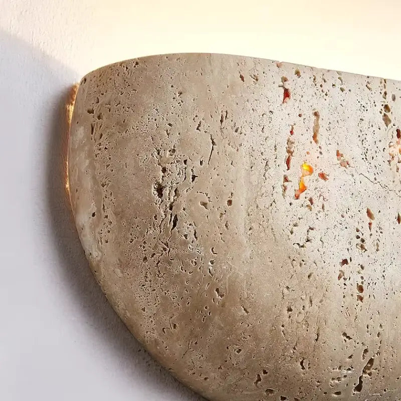 Arandela de Parede Meia Lua Wabi-sabi - Ilúmine Decor