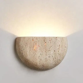Arandela de Parede Meia Lua Wabi-sabi - Ilúmine Decor
