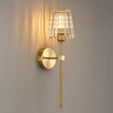 Arandela de Parede Nórdica em Cristal para Cabeceira - Ilúmine Decor