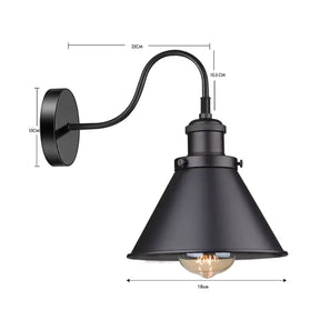 Arandela de Parede Sofisticada Estilo industrial - Ilúmine Decor