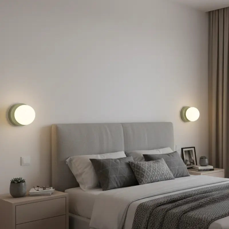 Arandela de Parede Minimalista com Globo de Vidro - Ilúmine Decor