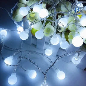 Cordão de luzes decorativa Bivolt de Natal 6 metros - Ilúmine Decor