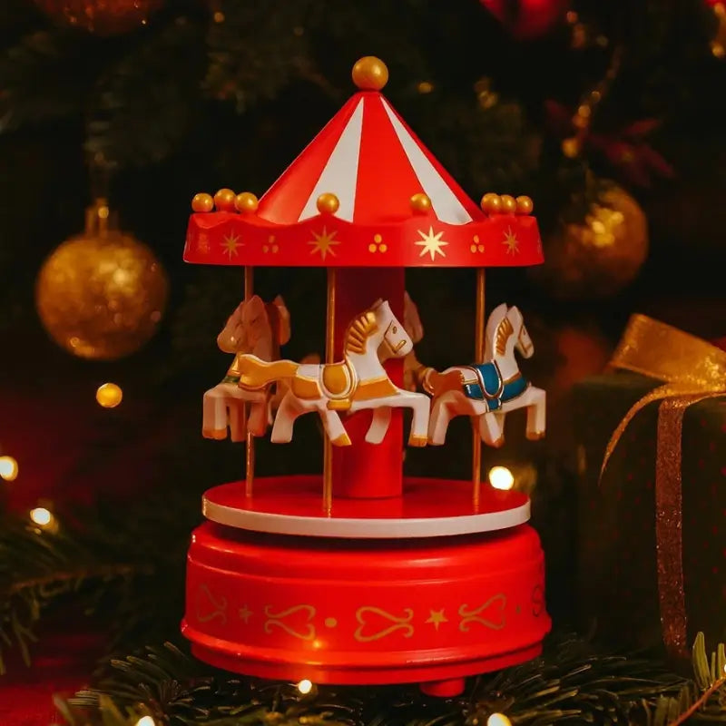 Decoração de Natal Carrossel Musical - Ilúmine Decor
