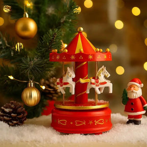 Decoração de Natal Carrossel Musical - Ilúmine Decor