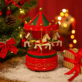 Decoração de Natal Carrossel Musical - Ilúmine Decor