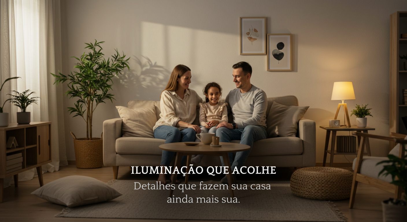 Iluminação que acolhe - Ilúmine Decor