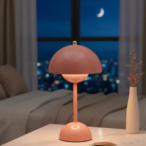 Luminária de Mesa Decorativa Cogumelo sem Fio - Ilúmine Decor

