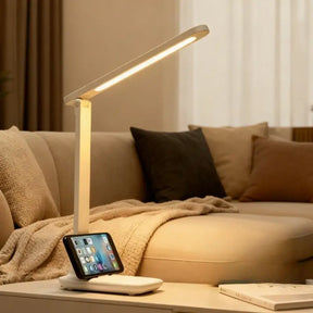 Luminária de Mesa LED Leitura Ajustável Recarregável 3 Modos - Ilúmine Decor