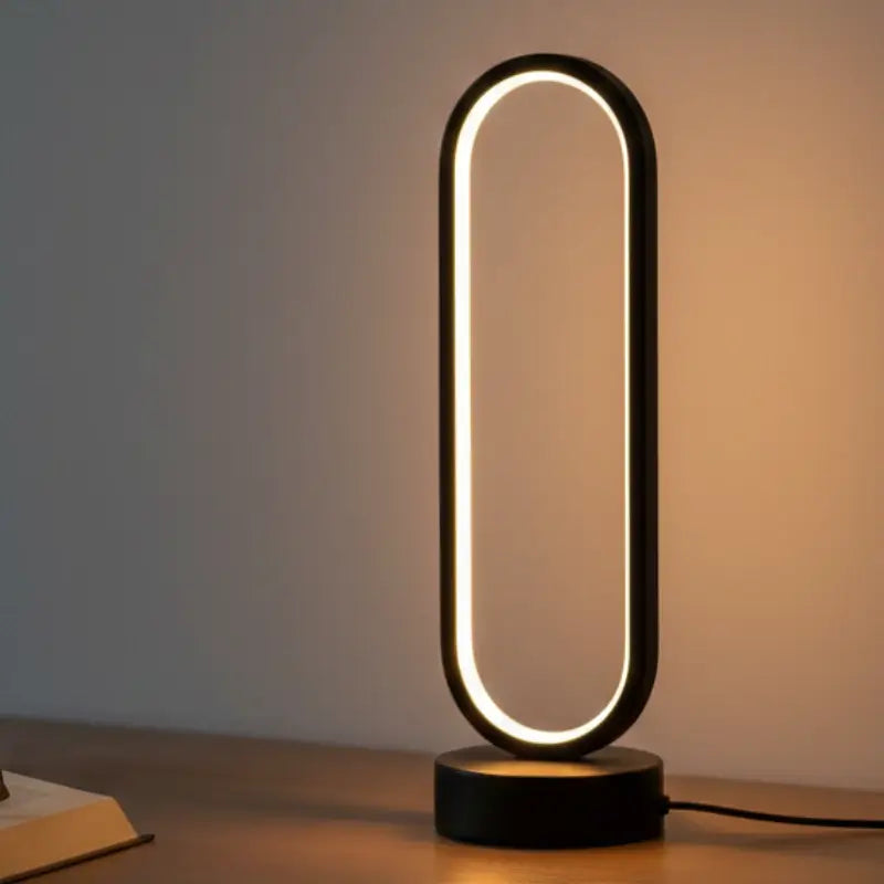 Luminária de Mesa Anel Led - Ilúmine Decor