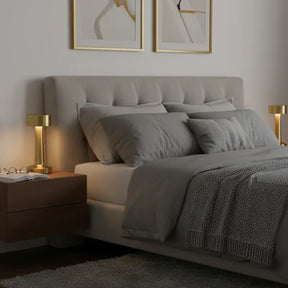 Luminária de Mesa Retrô LED Sem Fio Recarregável -  Ilúmine Decor 