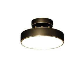Luminária de teto Rotativa Moderna em Cobre - Ilúmine Decor