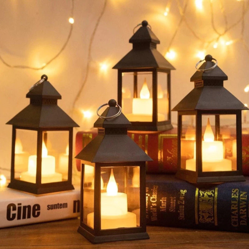 Luminária Decorativa Lampião LED de Mesa e Pendente - Ilúmine Decor