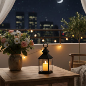 Luminária Decorativa Lampião LED de Mesa e Pendente - Ilúmine Decor