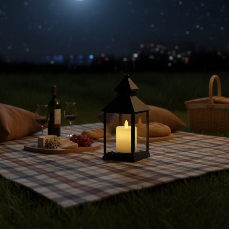 Luminária Decorativa Lampião LED de Mesa e Pendente - Ilúmine Decor