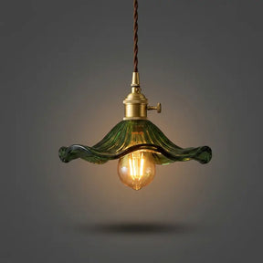 Luminária deTeto Pendente LED Nórdica em Vidro Colorido - Ilúmine Decor
