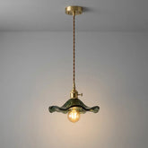 Luminária deTeto Pendente LED Nórdica em Vidro Colorido - Ilúmine Decor