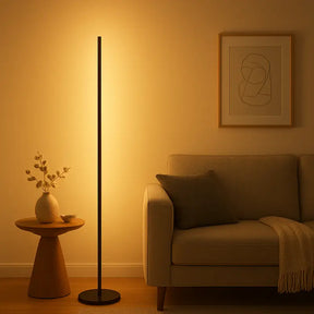 Luminária de Chão Barra Led Minimalista - Ilúmine Decor