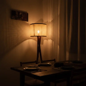 Luminária de Chão Cúpula Indiana Sofisticada - Ilúmine Decor