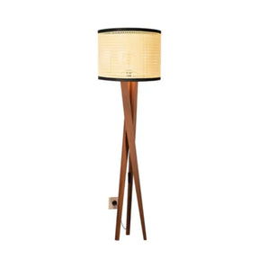 Luminária de Chão Cúpula Indiana Sofisticada - Ilúmine Decor