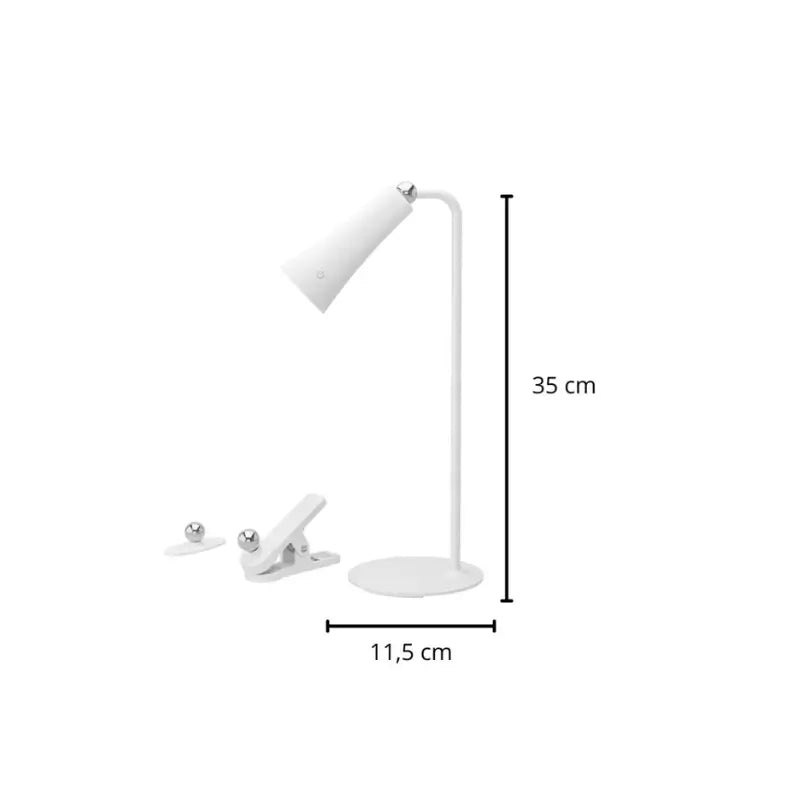 Luminária de Mesa 4 em 1 Led Ajustável 360° - Ilúmine Decor