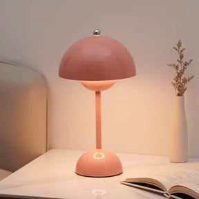 Luminária de Mesa Decorativa Cogumelo sem Fio - Ilúmine Decor