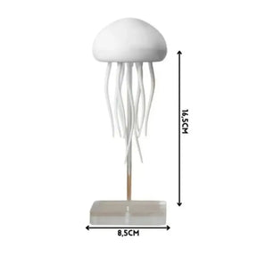 Luminária de Mesa Decorativa LED RGB Água-Viva Recarregável - Ilúmine Decor