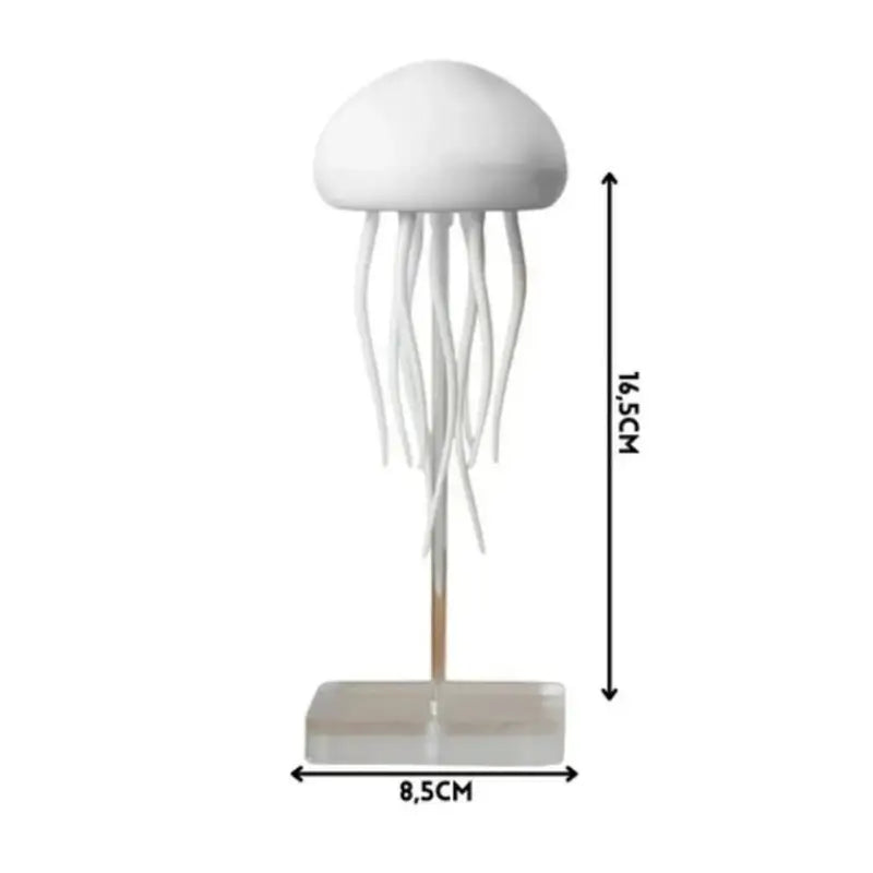 Luminária de Mesa Decorativa LED RGB Água-Viva Recarregável - Ilúmine Decor