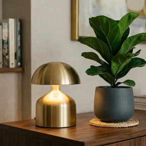 Luminária de Mesa Decorativa Moderna sem fio 3 Cores Dimerizável - Ilúmine Decor