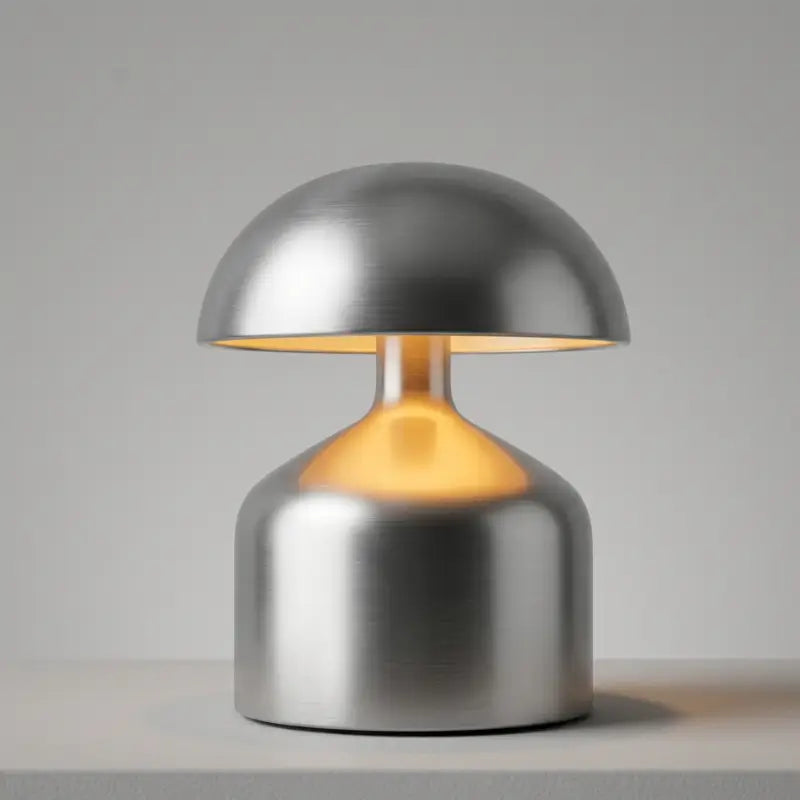 Luminária de Mesa Decorativa Moderna sem fio 3 Cores Dimerizável - Ilúmine Decor
