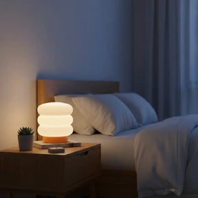 Luminária de Mesa Decorativa Nuvem com Lâmpada LED - Ilúmine Decor