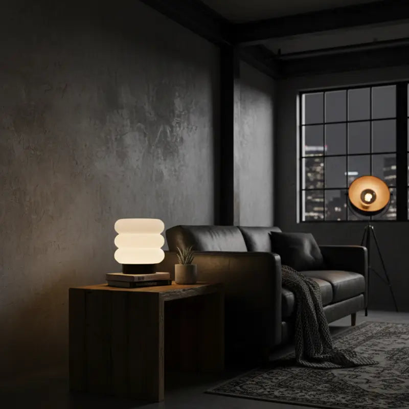 Luminária de Mesa Decorativa Nuvem com Lâmpada LED - Ilúmine Decor